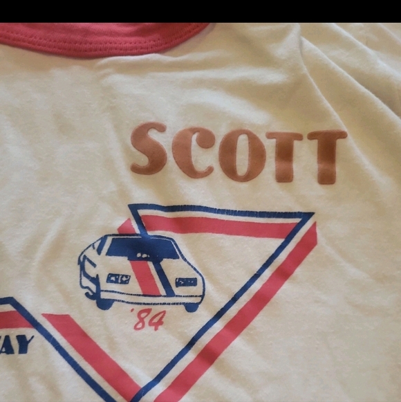 80s vintage Eddyville dragway racing t shirt Size: M made in the USA - Picture 7 of 8